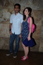 Gulshan Devaiya and his wife Kalliroi Tziafeta during the special screening of film Raman Raghav 2.0 in Mumbai, India on June 22, 2015